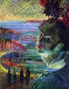 Autorretrato, circa 1921, Salvador Dalí