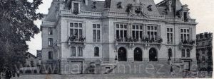 Postal vintage de La Mairie - Vichy (Francia). Blog de Rafael Ramírez.