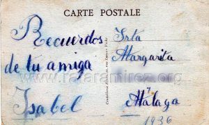 Postal vintage de La Mairie - Vichy (Francia). Blog de Rafael Ramírez.