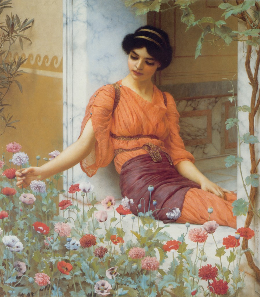Summer Flowers, John William Godward, 1903