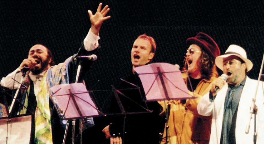 Pavarotti&Friends (1992). Caruso por Lucio Dalla y Pavarotti.
