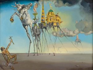 La tentación de San Antonio. Salvador Dalí.