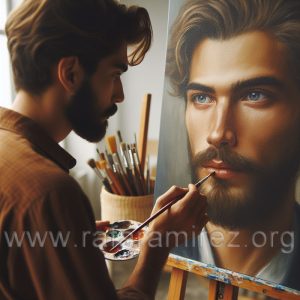 Pintando un retrato al óleo. Blog de Rafael Ramírez.