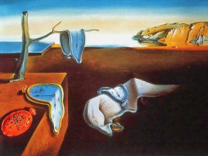 La persistencia de la memoria de Salvador Dalí.