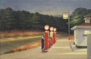 Gas de Edward Hopper (1940).