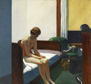 Habitación de hotel de Edward Hopper (1931).