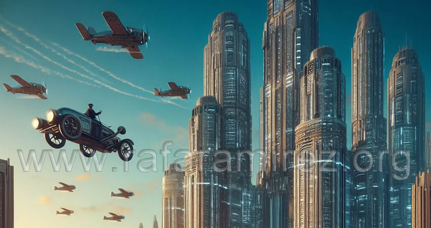 as Maravillas del Año 2000 de Emilio Salgari