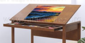 El paisaje a pastel, guía paso a paso. Marina a pastel de Rafael Ramírez.