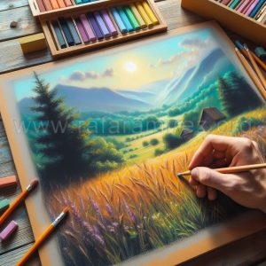 El paisaje a pastel, guía paso a paso. Blog de Rafael Ramírez.