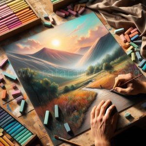 El paisaje a pastel, guía paso a paso. Blog de Rafael Ramírez.