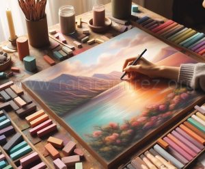 El paisaje a pastel, guía paso a paso. Blog de Rafael Ramírez.
