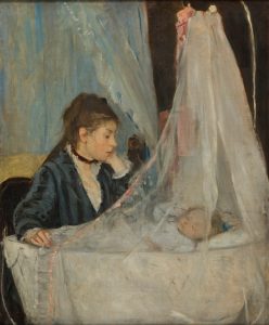 Berthe Morisot: La Cuna (1872).