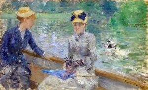 Un día de verano (1879) de Berthe Morisot.