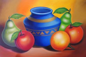 Bodegón con olla - Ma. Heriberta Vega