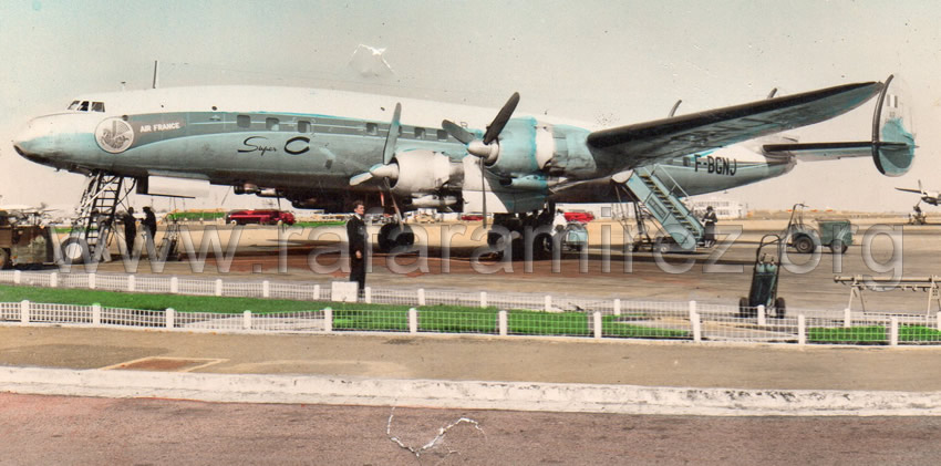 Air France. Aeropuerto de Orly (Seine) 1959. Blog de Rafael Ramírez.