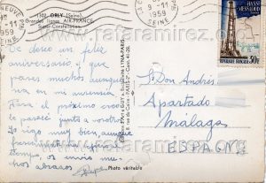 Air France. Aeropuerto de Orly (Seine) 1959. Blog de Rafael Ramírez.
