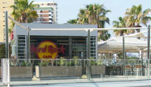 Paseo de La Farola - Hard Rock Cafe (Málaga). Fotografía de Rafael Ramírez.