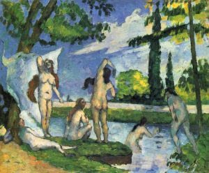 Paul Cézanne. Bañistas (1874-1875). Blog de Rafael Ramírez.