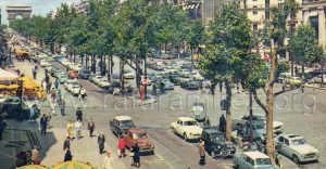 Avenida de los Campos Elíseos. París (1963). Blog de Rafael Ramírez.