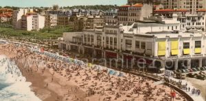 La Gran Playa y el Casino Municipal (Biarritz) Años 50. Blog de Rafael Ramírez.