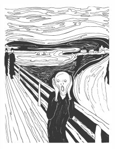 Edvard Munch. El Grito.