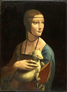 Leonardo da Vinci. La Dama del Armiño (1489–1491). Blog de Rafael Ramírez.