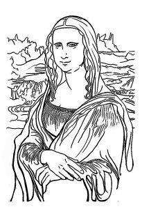 Leonardo da Vinci. La Monna Lisa (La Gioconda).