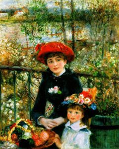Pierre Auguste Renoir. En la terraza (1881). Blog de Rafael Ramírez.