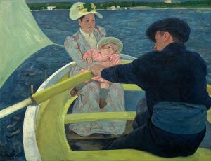 La Fiesta en Bote (1893). Mary Cassat. Blog de Rafael Ramírez.