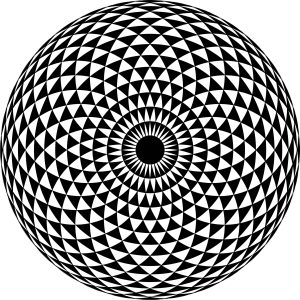 Mandala 3 para colorear. Blog de Rafael Ramírez.