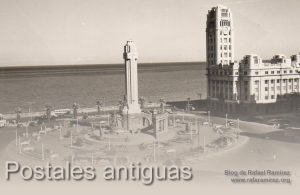 Plaza de España (Sta. Cruz de Tenerife) - Postal vintage . Blog de Rafael Ramírez.