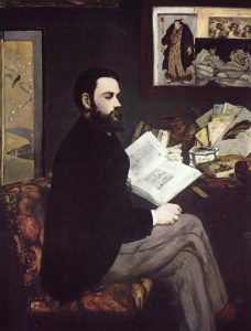 Retrato de Émile Zola (1868). Blog de Rafael Ramírez.