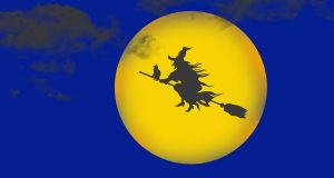 Plantilla Bruja para Halloween. Blog de Rafael Ramírez.