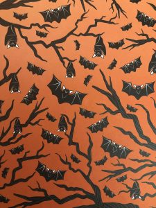 Plantilla de papel de regalo para Halloween. Blog de Rafael Ramírez.