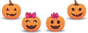 Plantilla de elementos decorativos o guirnalda para Halloween. Blog de Rafael Ramírez.