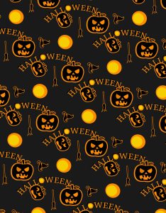 Siguiente plantilla de papel de regalo para Halloween. Blog de Rafael Ramírez.