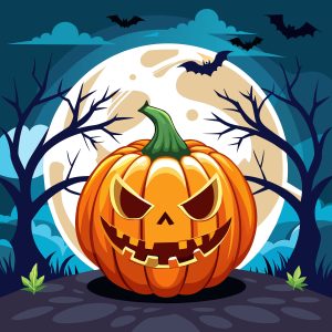 Plantilla de Cartel para Halloween. Blog de Rafael Ramírez.