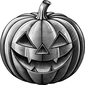 Plantilla de calabaza para Halloween. Blog de Rafael Ramírez.