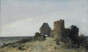 Ruinas del Castillo de Rosemont (1861). Blog de Rafael Ramírez.