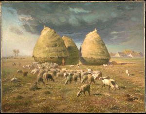 Otoño: pajares (1874). Jean François Millet. Blog de Rafael Ramírez.
