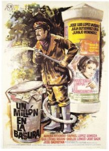 Cartel de Un millón en la basura (1967). Blog de Rafael Ramírez.