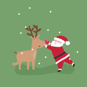 Postales y etiquetas navideñas. Blog de Rafael Ramírez.