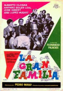 Cartel de "La gran familia" (1962). Blog de Rafael Ramírez.