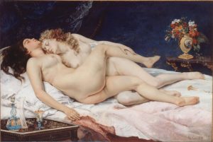 El sueño (1866). Gustave Courbet. Blog de Rafael Ramírez.