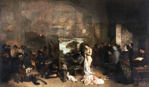 El taller del pintor (1855). Gustave Courbet. Blog de Rafael Ramírez.