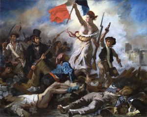 La Libertad guiando al pueblo (1830). Eugène Delacroix. Museo del Louvre (Francia). Blog de Rafael Ramírez.