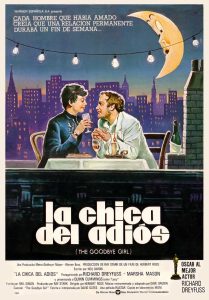 Cartel de "La chica del adiós" (1977). Blog de Rafael Ramírez.