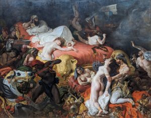 La muerte de Sardanápalo (1827). Eugène Delacroix. Museo del Louvre (Francia). Blog de Rafael Ramírez.