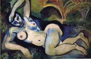 Desnudo azul, recuerdo de Biskra (1907). Henri Matisse. Blog de Rafael Ramírez.