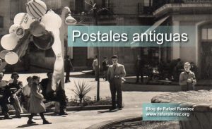 Postal antigua de San Baudilio (Barcelona). Blog de Rafael Ramírez.